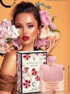 Camargo Monarch Blossom Eau de Parfum - Pink & Rose Gold Bottle